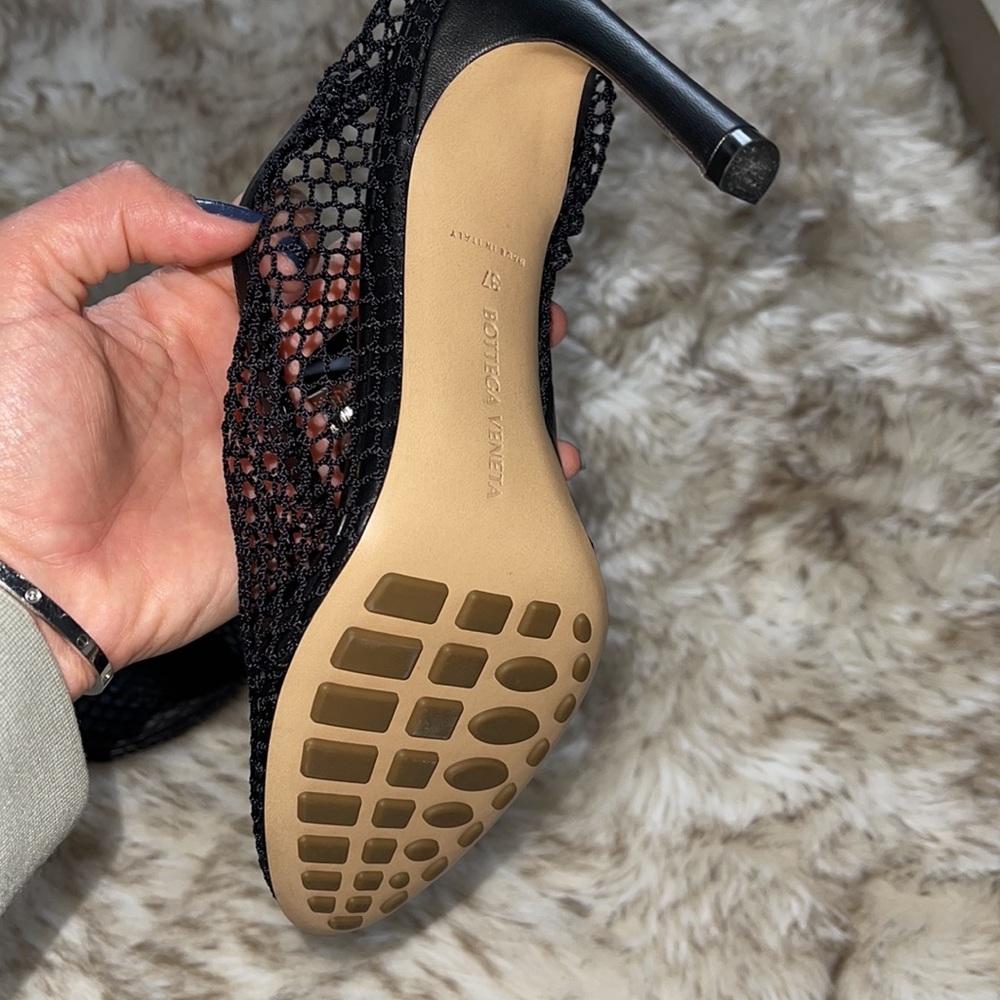 Sexy mesh black sandals with gold chain 🔥🔥🔥 - Picture 12 of 12